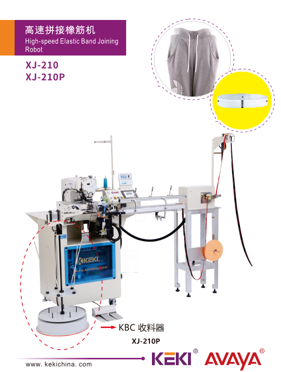 高速拼接橡筋機(jī)XJ-210(P)